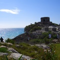 Ruinas mayas al lado del mar