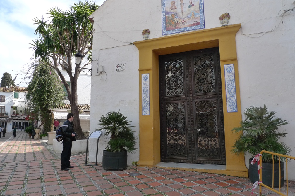 Puerta nueva de la ermita de Santiago