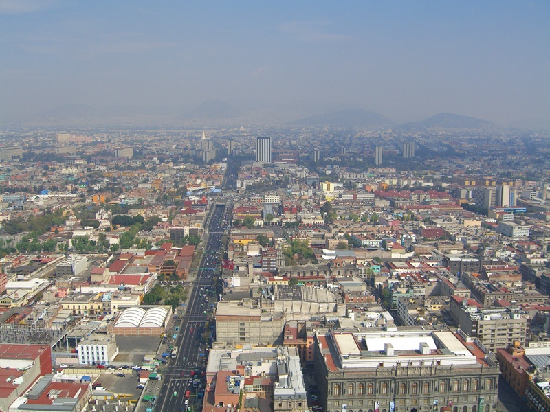 El Popocatépetl no se ve por la polución