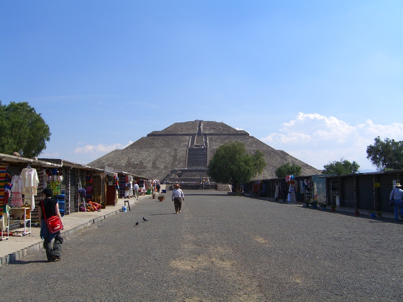 Entrada a Teotihuacan