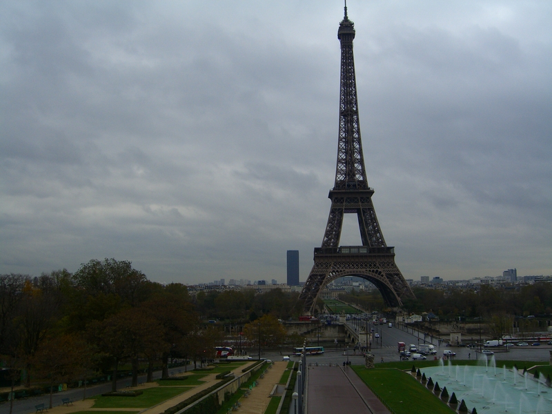 Torres Eiffel y de Montparnasse