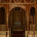 Interior iglesia vikinga