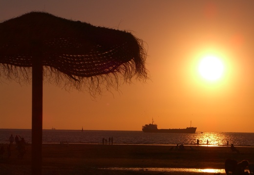 Atardecer en Sanlúcar