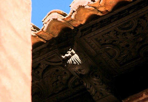 Artesonado (2631 visitas) Artesonado típico de Albarracín Artesonado