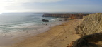 Playa del barril, con San Vicente al fondo